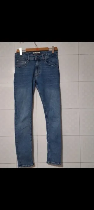Jeans Zara cropped y2k