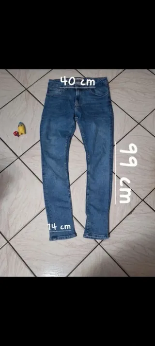 Jeans Zara cropped y2k