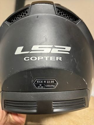 Casco LS2 Jet Negro Talla M