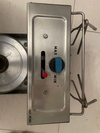 Fornelletto Gas Portatile Acciaio Inox