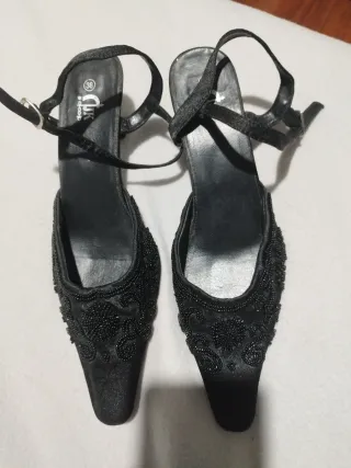 Zapatos de fiesta negros Talla 38