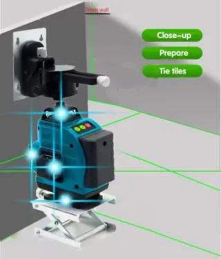 Nivel Láser 4D 16 Líneas Accesorios