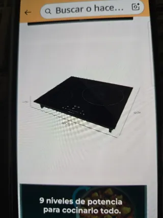 Horno y Placa Inducción Cecotec