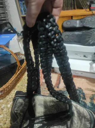 Bolso Adolfo Dominguez Negro y Gris