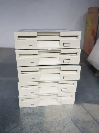 Lote 5 disqueteras Floppy 3.5 1.44MB NEC