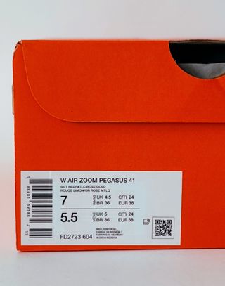 38 - Nike Air Zoom Pegasus 41 - Rose Gold