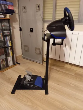 Base Metálica para Volante y Pedales PS4 PS5 XBOX