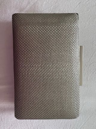 Bolso de fiesta plateado