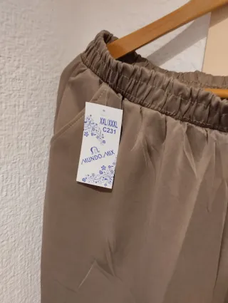 Pantalón marrón capa de aire XXXL