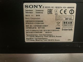 TV Sony Bravia 42 pulgadas 106x60cm