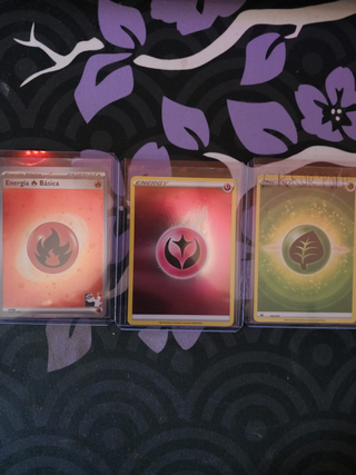 Cartas Pokémon Energías
