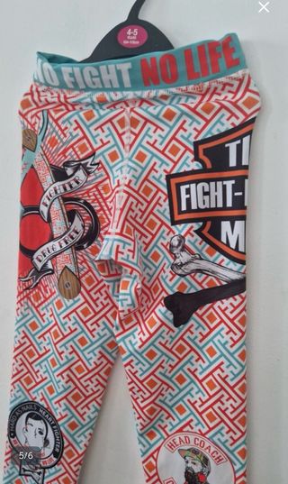 Mallas Fight 4 Life talla XS niño/niña