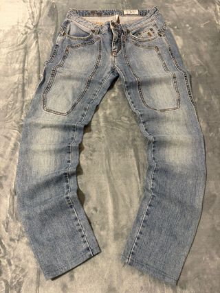 Rare Jeans Jeckerson Vintage Y2K, Front Patches,