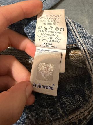 Rare Jeans Jeckerson Vintage Y2K, Front Patches,