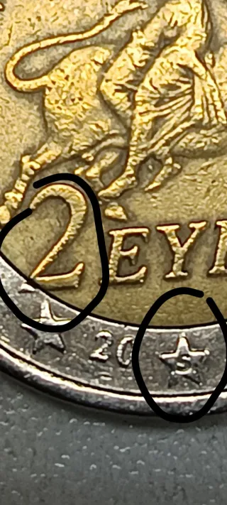 Moneda 2 Euros Mitología Griega