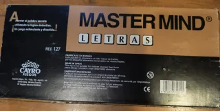 Master Mind Letras Juego de Mesa