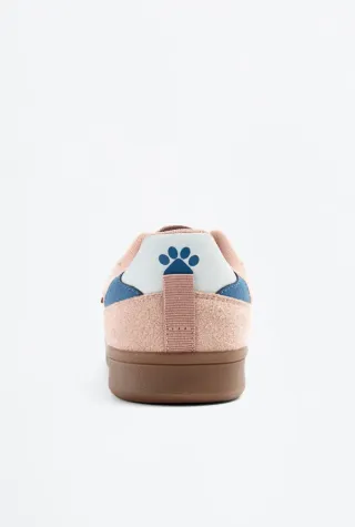 Zapatillas Kelme rosas y azules