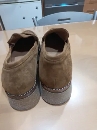 Zapatos mocasines ante mujer