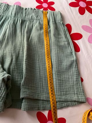 Pantalones cortos de mujer verdes