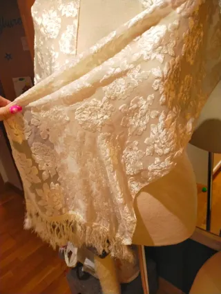 Chal fallera niña 150x30cm