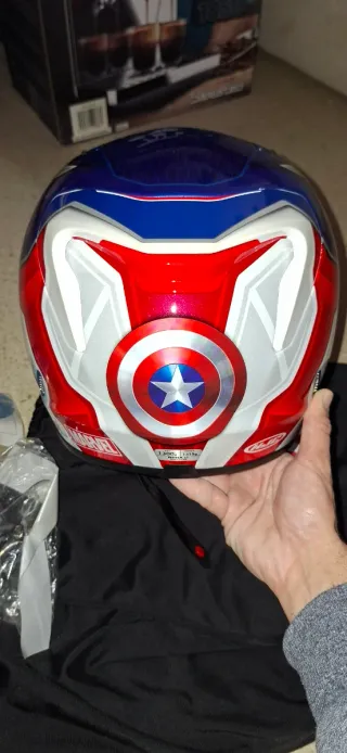Casco Moto HJC R-PHA-11 Capitán América XS