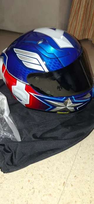 Casco Moto HJC R-PHA-11 Capitán América XS