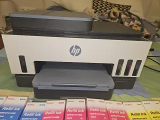 Impresora HP Smarttank 7306 + cartuchos tinta