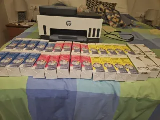 Impresora HP Smarttank 7306 + cartuchos tinta