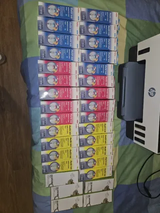 Impresora HP Smarttank 7306 + cartuchos tinta