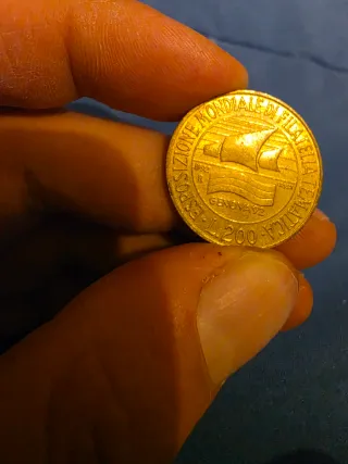 200 Lire Genova 92 Filatelia Mondiale