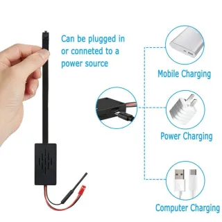 Kit Cámara Botón WiFi 4K + Auricular