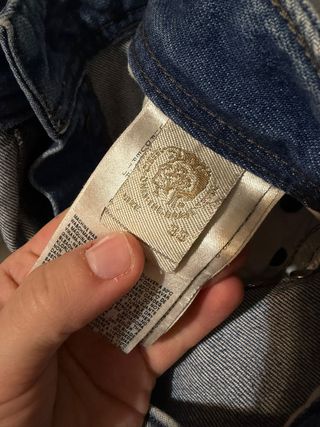 Rare Jeans Diesel Vintage 00s, Iakop Blue Wash,