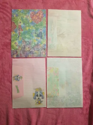 8 sobres y cartas antiguas