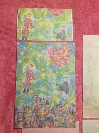 8 sobres y cartas antiguas