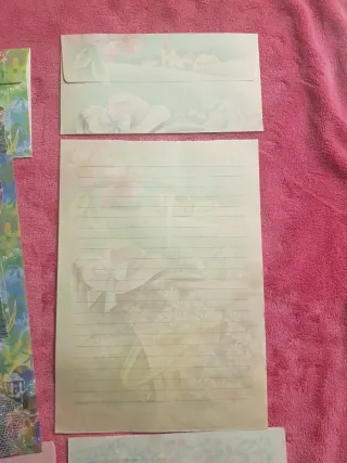 8 sobres y cartas antiguas