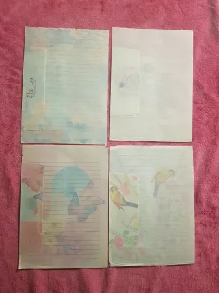 8 sobres y cartas antiguas