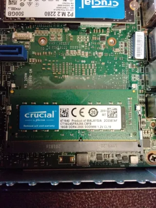 Mini PC MSI Intel i5 16GB RAM 500GB HDD