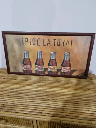 Cuadro Coca-Cola Madera