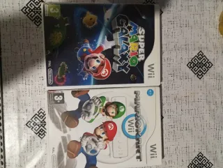 Juegos Wii: Super Mario Galaxy y Mario Kart Wii