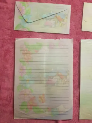 8 sobres y cartas antiguas