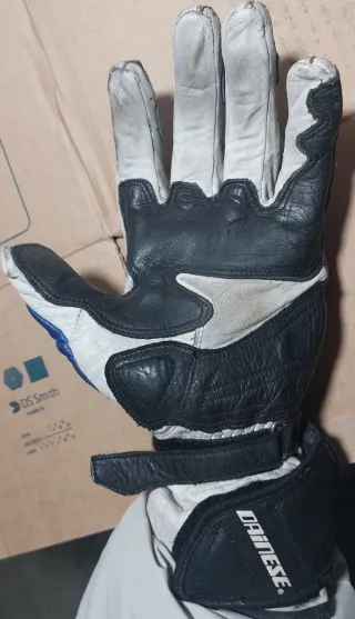 Luvas DAINESE com carbono t.M