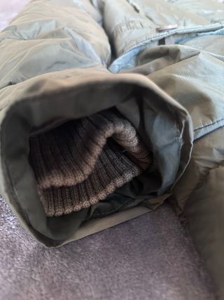 Abrigo Levi's Plumas Verde Talla S