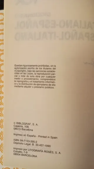 Diccionario de Italiano VOX