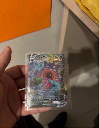 Carta pokemon Gengar V MAX