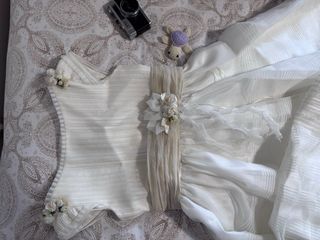 Vestido Comunión El Corte Inglés Fajín Verde