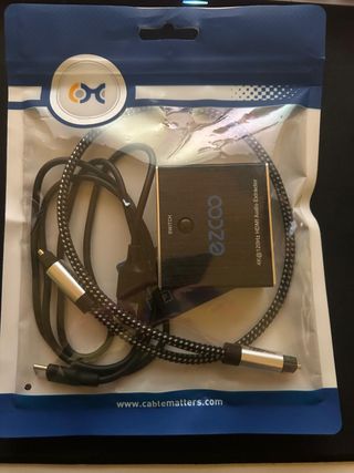 Ezcoo Extrator Áudio HDMI 4K 120Hz