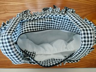 Bolso carrito bebé cuadros vichy