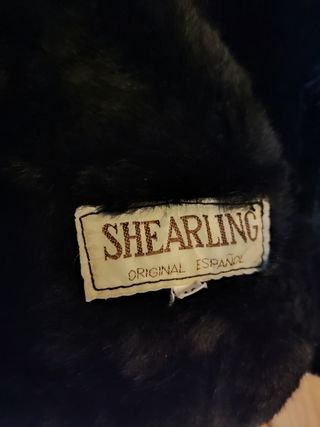 Shearling vera pelle taglia 46