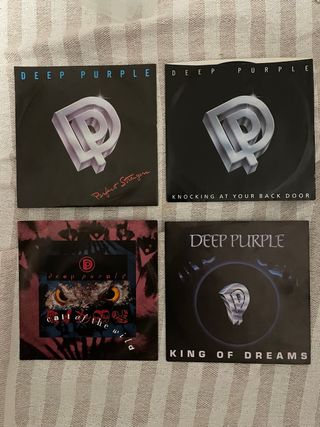 Lote 4 Vinilos 7 Deep Purple