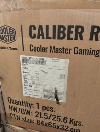 Cooler Master Caliber R2 Silla Gaming Negro/Rojo